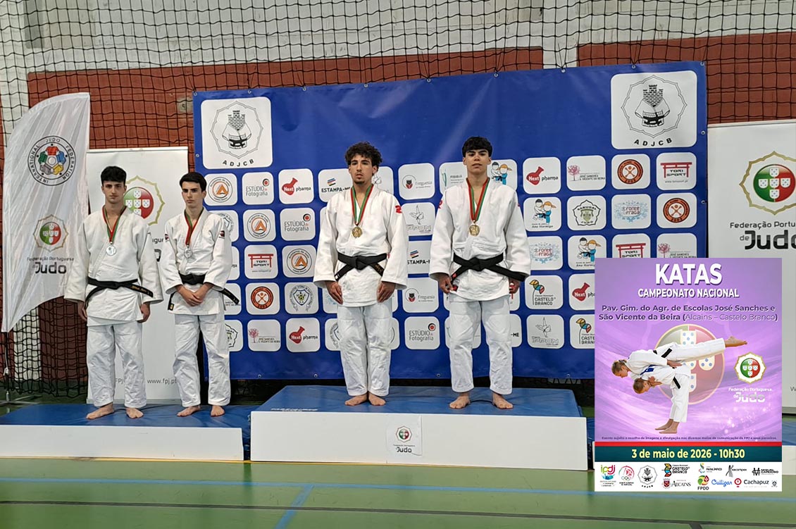  Gonçalo Pereira e Afonso Abreu são Vice-Campeões Nacionais de Kata